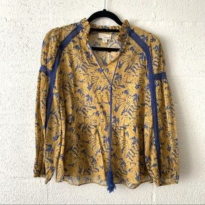 NWT Anthropologie The Korner Blouse